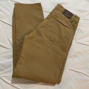 Orvis 5 pocket stretch khaki pants size 36x34